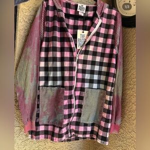 Ragged Priest Plaid TieDye Jacket